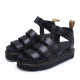 2021 New Summer Martens Women Shoes For Comfy Soft Women Sandals Thick Ladies Sandals Genuine Leather Sandals Large Size 35-44