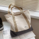 Ladies Canvas Tote Bag Female College Students Large-capacity Shoulder Canvas Bag Travel Bag Shopping Bag Beach Bag for Woman